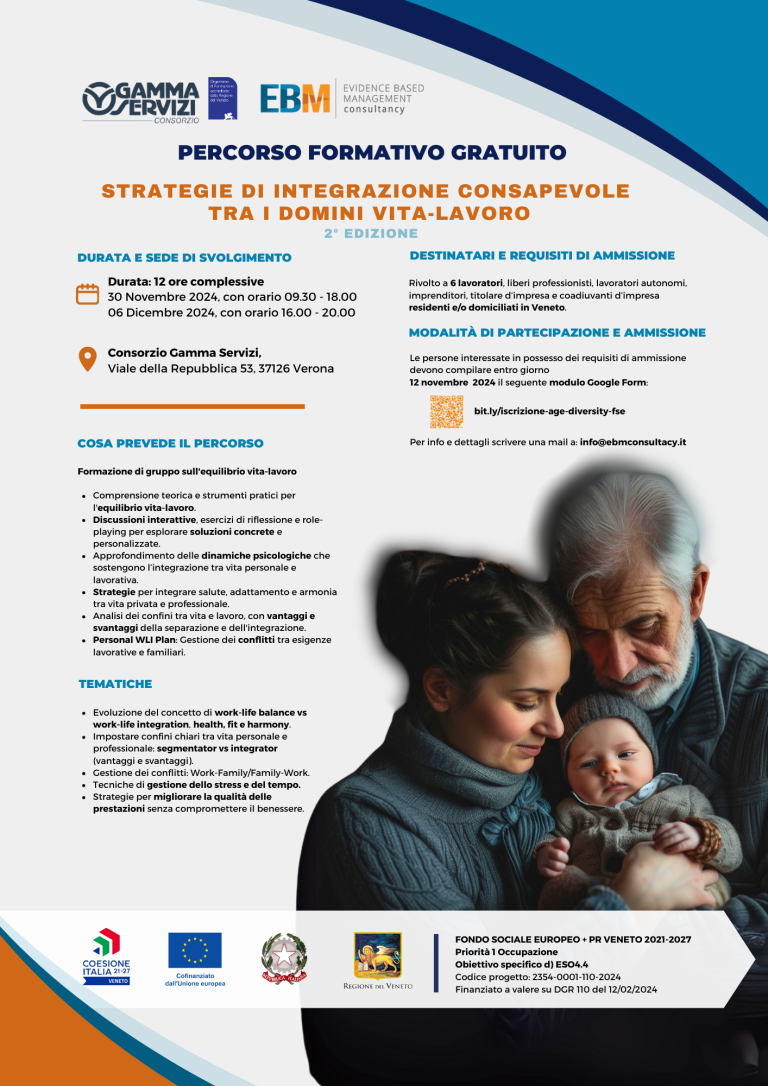 Strategie di Integrazione consapevole tra i domini Vita-Lavoro – 2° Edizione