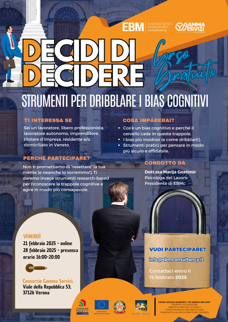 Decidi di Decidere – Strumenti per Dribblare i Bias Cognitivi