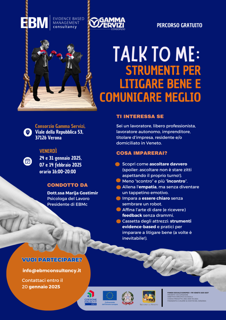 Talk to Me: Strumenti per Litigare Bene e Comunicare Meglio
