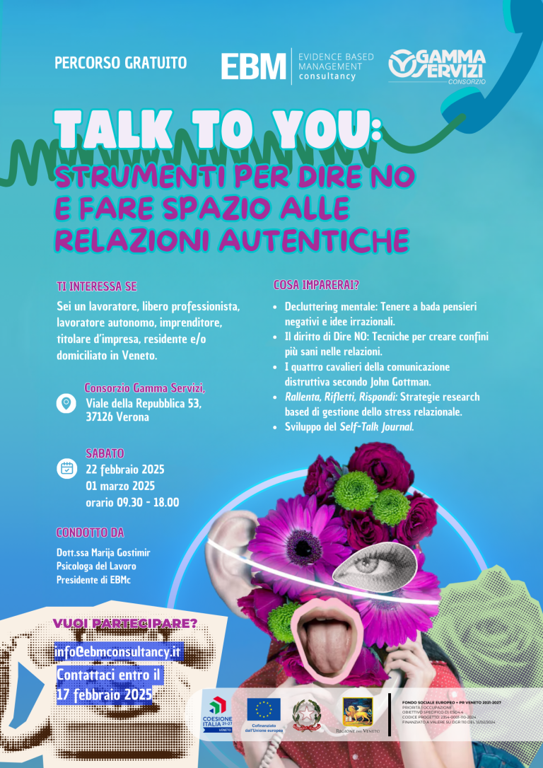 Talk to You: Strumenti per dire No e fare spazio alle Relazioni Autentiche
