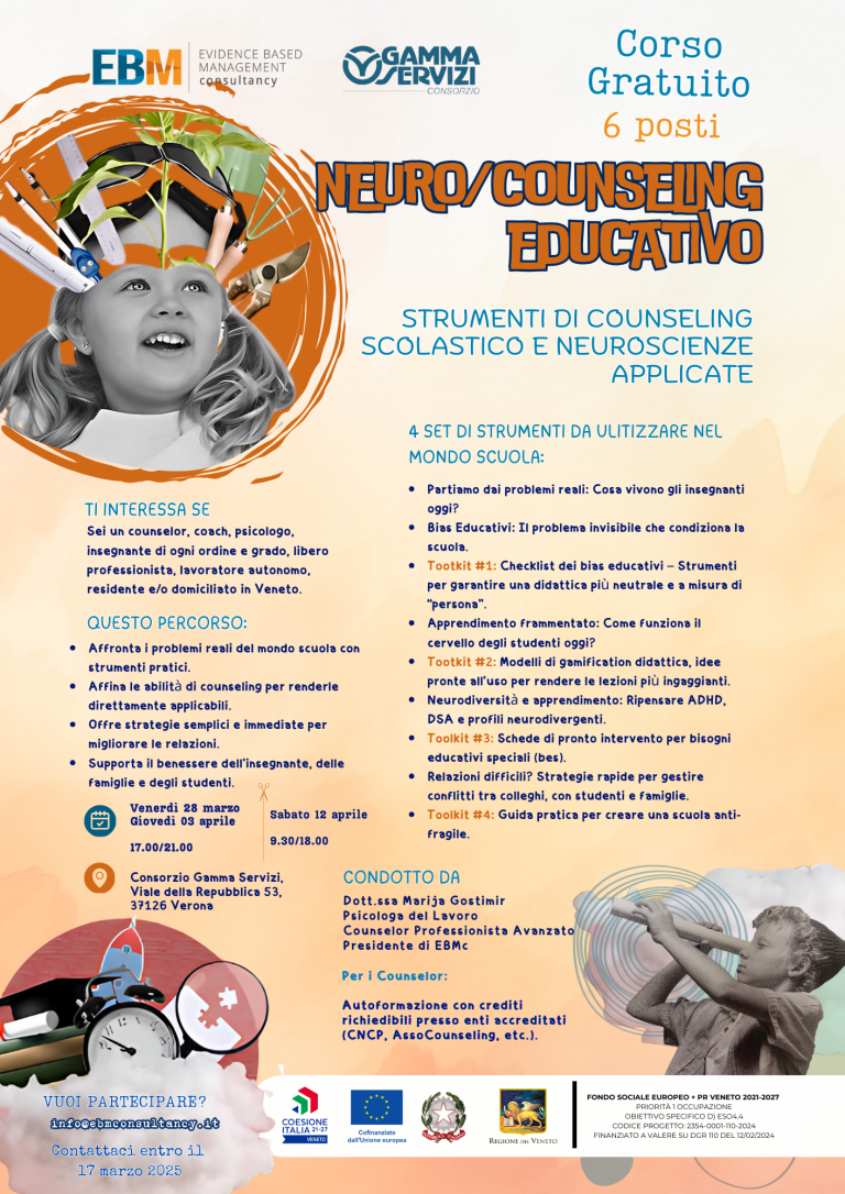Neuro/counseling Educativo: Strumenti di Counseling Scolastico e Neuroscienze Applicate