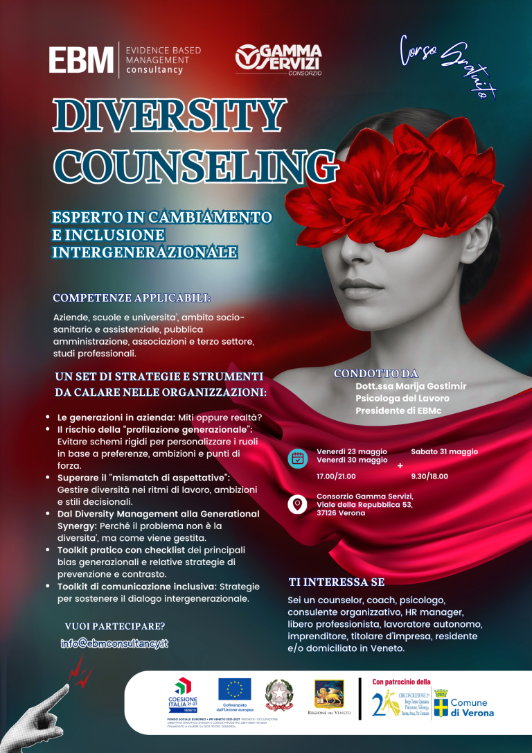 Diversity Counseling: Esperto in Cambiamento e Inclusione Generazionale
