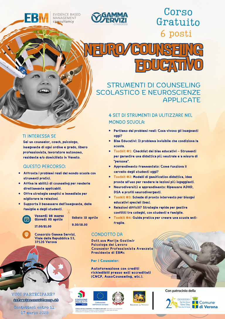 Neuro/counseling Educativo: Strumenti di Counseling Scolastico e Neuroscienze Applicate